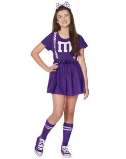 Spirit Halloween Teen Purple M&M'S Costume Kit