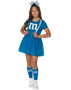 Spirit Halloween Teen Blue M&M'S Costume Kit