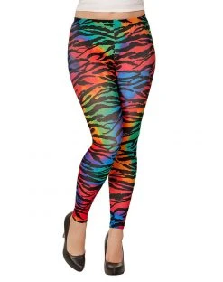 Spirit Halloween '80s Print Leggings