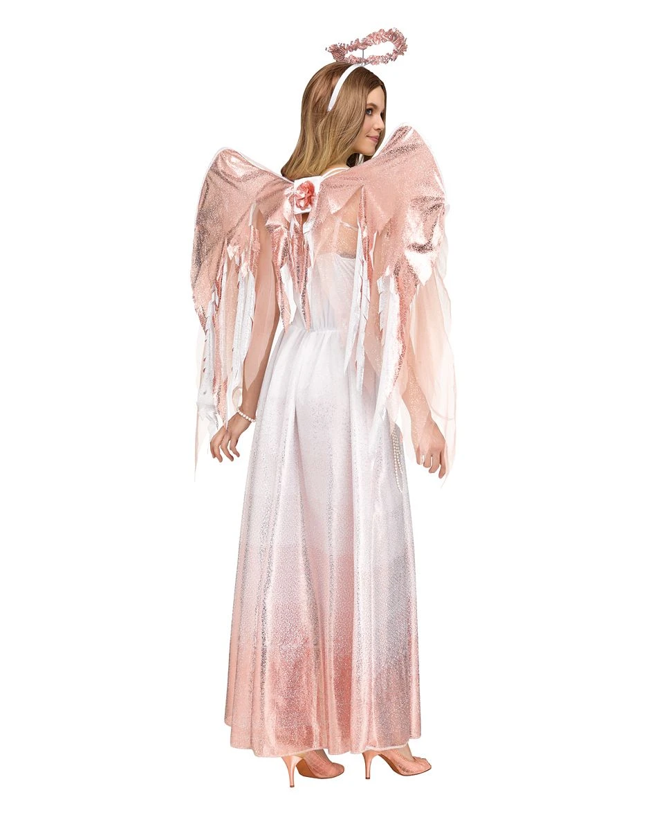 Spirit Halloween Adult Rose Gold Angel Costume 4 Spirit Halloween Adult Rose Gold Angel Costume - Image 2