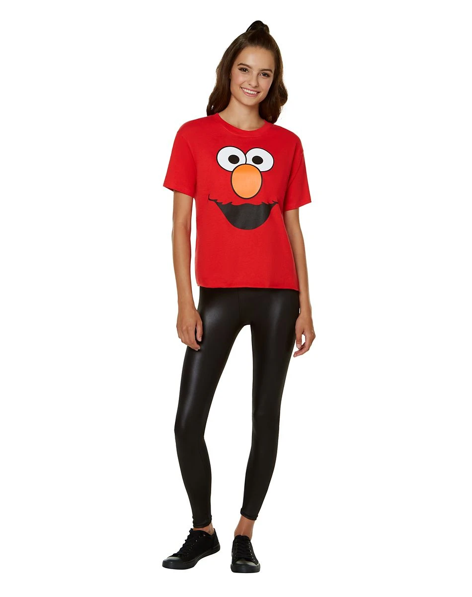 Spirit Halloween Adult Elmo T Shirt - Sesame Street 6 Spirit Halloween Adult Elmo T Shirt - Sesame Street - Image 4