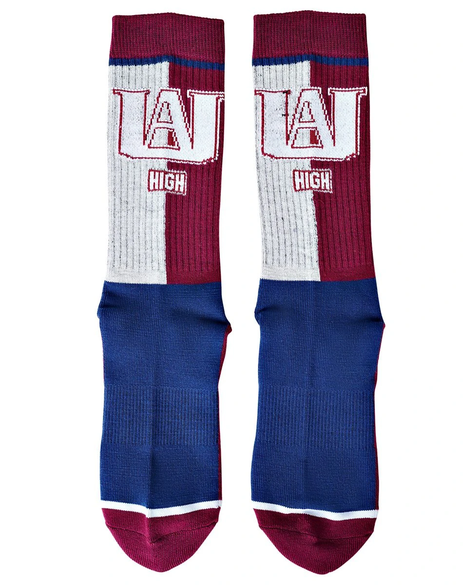 Spirit Halloween UA High Crew Socks - My Hero Academia 4 Spirit Halloween UA High Crew Socks - My Hero Academia - Image 2