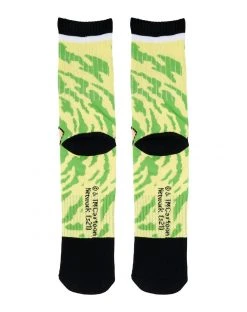 Spirit Halloween Rainbow Morty Crew Socks - Rick and Morty 5 Spirit Halloween Rainbow Morty Crew Socks - Rick and Morty -HALLOWEEN COSTUMES Sales 01497601 b