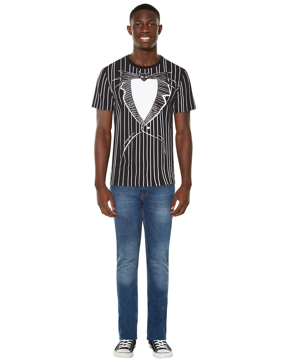 Spirit Halloween I Am Jack Skellington T Shirt - The Nightmare Before Christmas 6 Spirit Halloween I Am Jack Skellington T Shirt - The Nightmare Before Christmas - Image 4