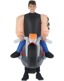 Spirit Halloween Kids Biker Inflatable Costume 6 Spirit Halloween Kids Biker Inflatable Costume -HALLOWEEN COSTUMES Sales 01499342 b
