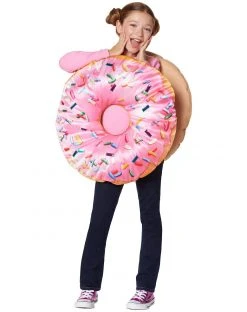 Spirit Halloween Kids Sprinkled Pink Donut Costume