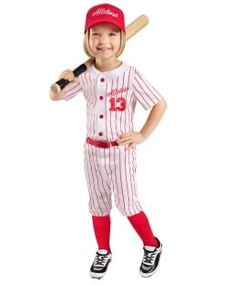 Spirit Halloween Toddler Baseball Player Costume