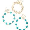 Spirit Halloween '60s Teal Peace Sign Bracelet Set 1 Spirit Halloween '60s Teal Peace Sign Bracelet Set -HALLOWEEN COSTUMES Sales 01502038 a