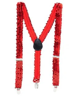 Spirit Halloween Sequin Suspenders