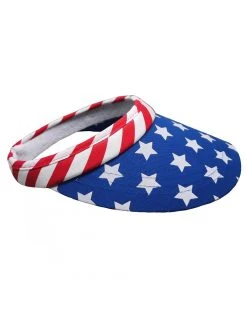 Spirit Halloween Stars and Stripes Visor 6 Spirit Halloween Stars and Stripes Visor -HALLOWEEN COSTUMES Sales 01503135 b