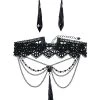 Spirit Halloween Gothic Jewelry Set -HALLOWEEN COSTUMES Sales 01503226 a