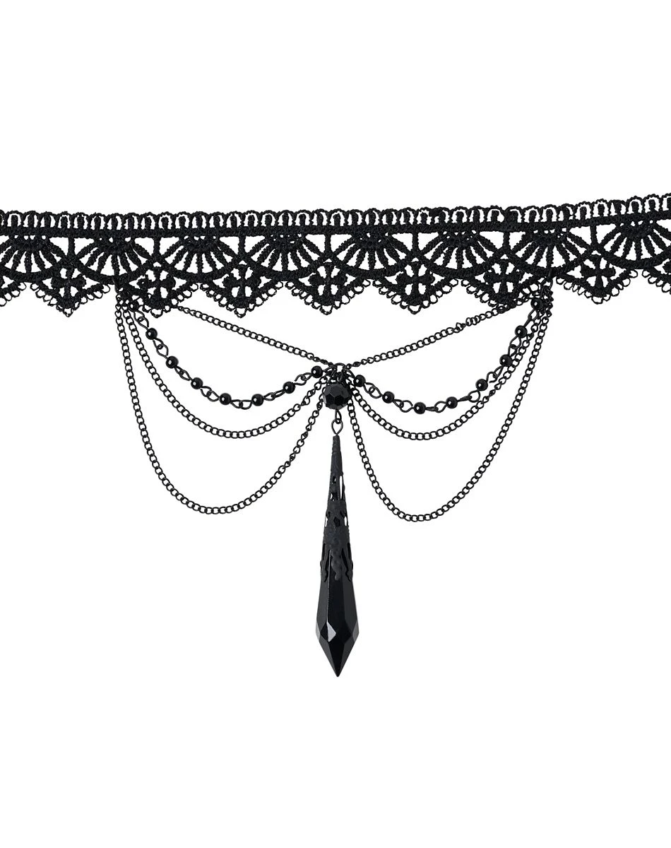 Spirit Halloween Gothic Jewelry Set 5 Spirit Halloween Gothic Jewelry Set - Image 3