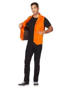 Spirit Halloween Adult Orange Vest