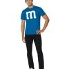 Spirit Halloween Men's Blue M&M's Costume Kit 2 Spirit Halloween Men's Blue M&M's Costume Kit -HALLOWEEN COSTUMES Sales 01505130 a