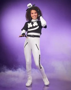 Spirit Halloween Girls Marshmello Costume