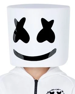 Spirit Halloween Kids Marshmello Logo Jumpsuit Costume 8 Spirit Halloween Kids Marshmello Logo Jumpsuit Costume -HALLOWEEN COSTUMES Sales 01506682 c