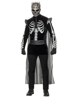 Spirit Halloween Adult Skeleton King Costume