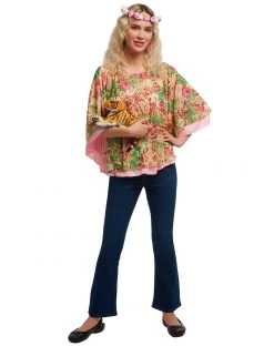 Spirit Halloween Adult Flower Child Costume Kit 6 Spirit Halloween Adult Flower Child Costume Kit -HALLOWEEN COSTUMES Sales 01508365 b