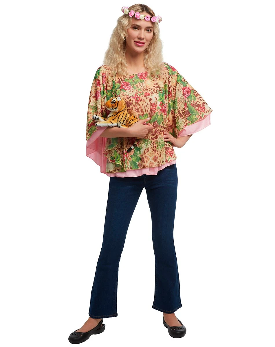 Spirit Halloween Adult Flower Child Costume Kit 4 Spirit Halloween Adult Flower Child Costume Kit - Image 2