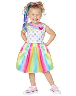 Spirit Halloween Toddler Rainbow Kate Costume - Kindi Kids