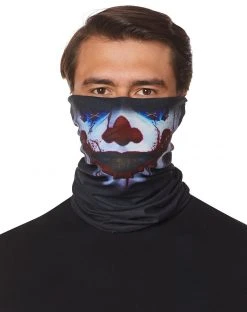 Spirit Halloween Scary Clown Tube Bandana 5 Spirit Halloween Scary Clown Tube Bandana -HALLOWEEN COSTUMES Sales 01510080 b
