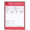Spirit Halloween Rx Prescription Notepad -HALLOWEEN COSTUMES Sales 01512763 a