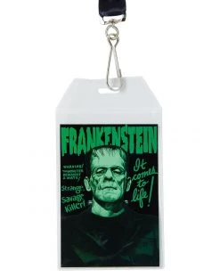 Spirit Halloween Frankenstein Lanyard