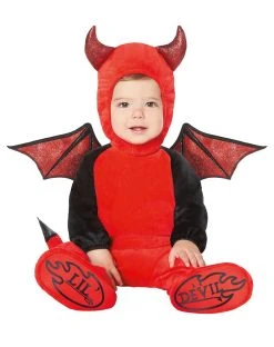 Spirit Halloween Baby Red Devil One Piece Costume