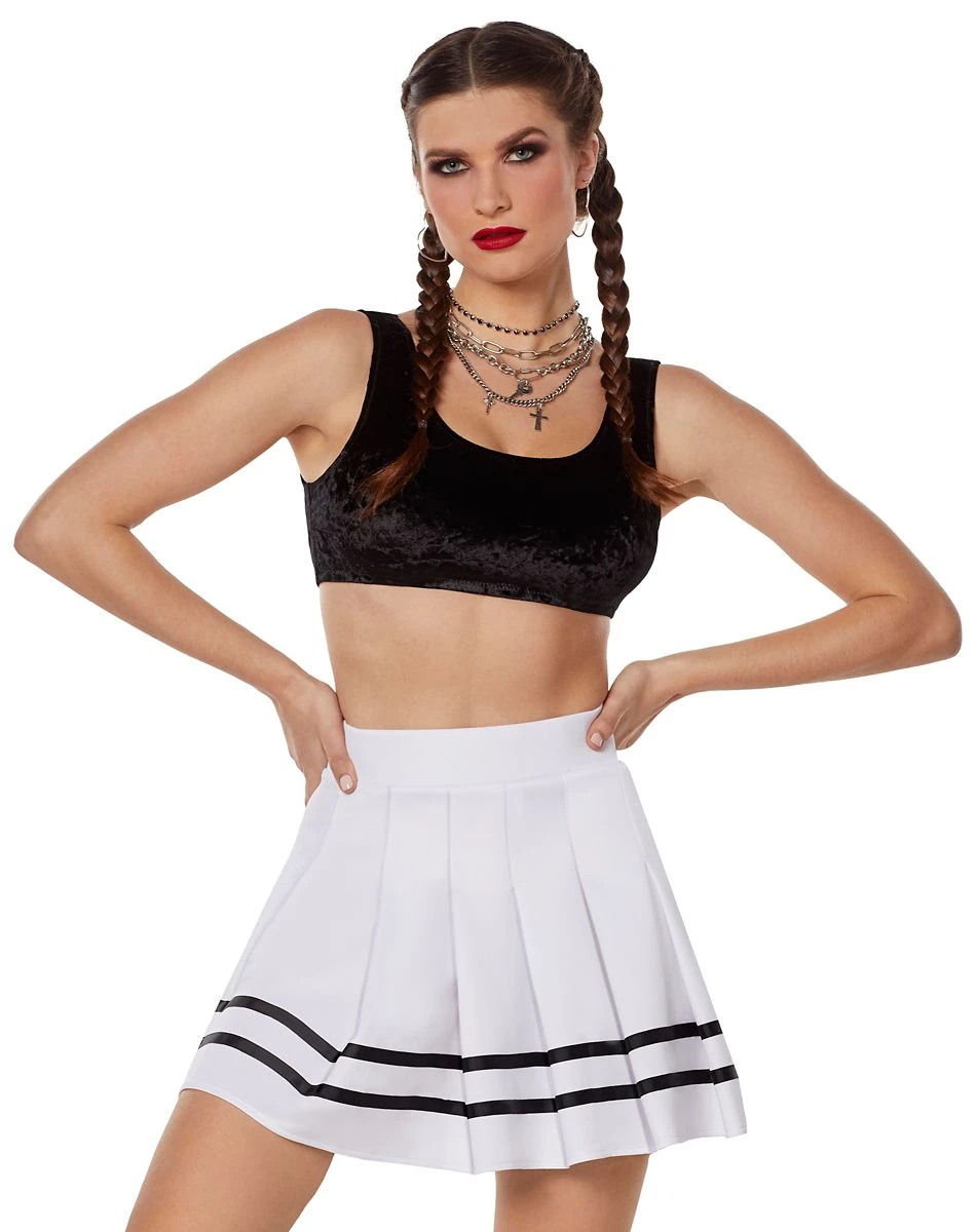 Spirit Halloween Black Velvet Sports Bra 3 Spirit Halloween Black Velvet Sports Bra