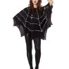 Spirit Halloween Adult Sequin Spider Web Poncho 1 Spirit Halloween Adult Sequin Spider Web Poncho -HALLOWEEN COSTUMES Sales 01524412 a