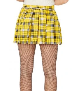 Spirit Halloween Adult Yellow Plaid Plus Size Skirt 6 Spirit Halloween Adult Yellow Plaid Plus Size Skirt -HALLOWEEN COSTUMES Sales 01524537 b