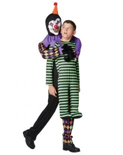 Spirit Halloween Kids Clown Capture Costume