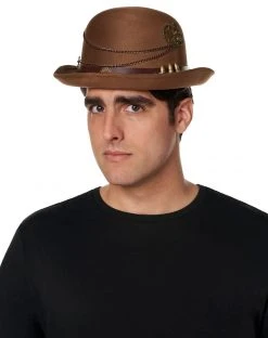Spirit Halloween Steampunk Bowler Hat