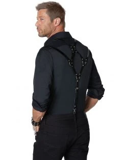 Spirit Halloween Punk Suspender Harness