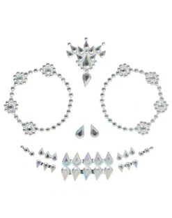 Spirit Halloween Skeleton Jewel Face Decals
