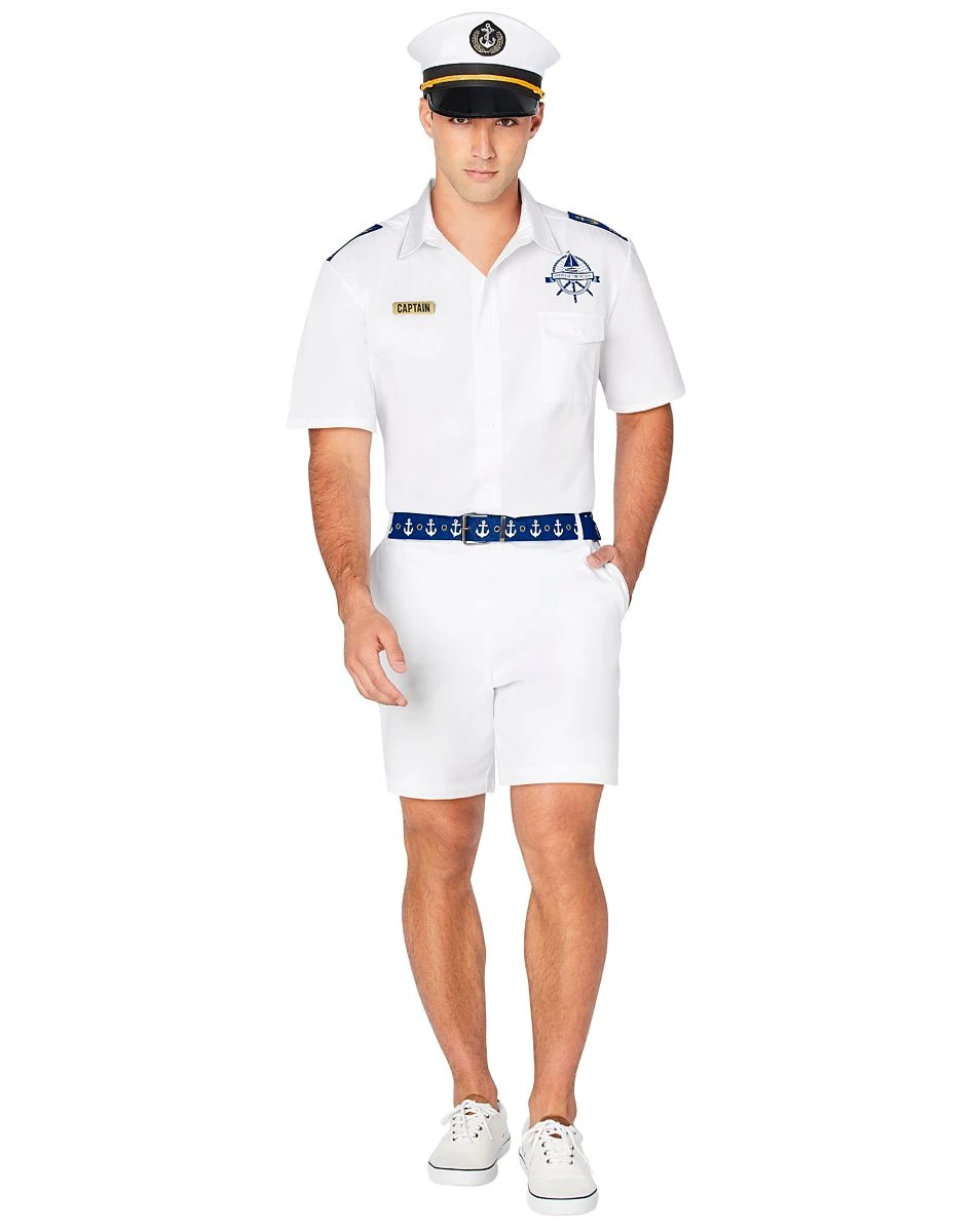 Spirit Halloween Adult Yacht Captain Costume 3 Spirit Halloween Adult Yacht Captain Costume