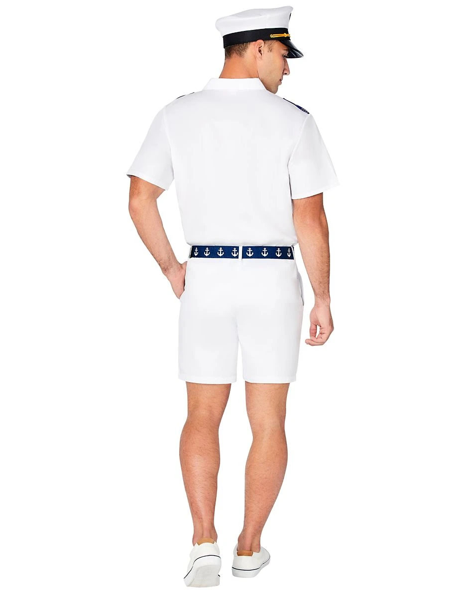 Spirit Halloween Adult Yacht Captain Costume 4 Spirit Halloween Adult Yacht Captain Costume - Image 2