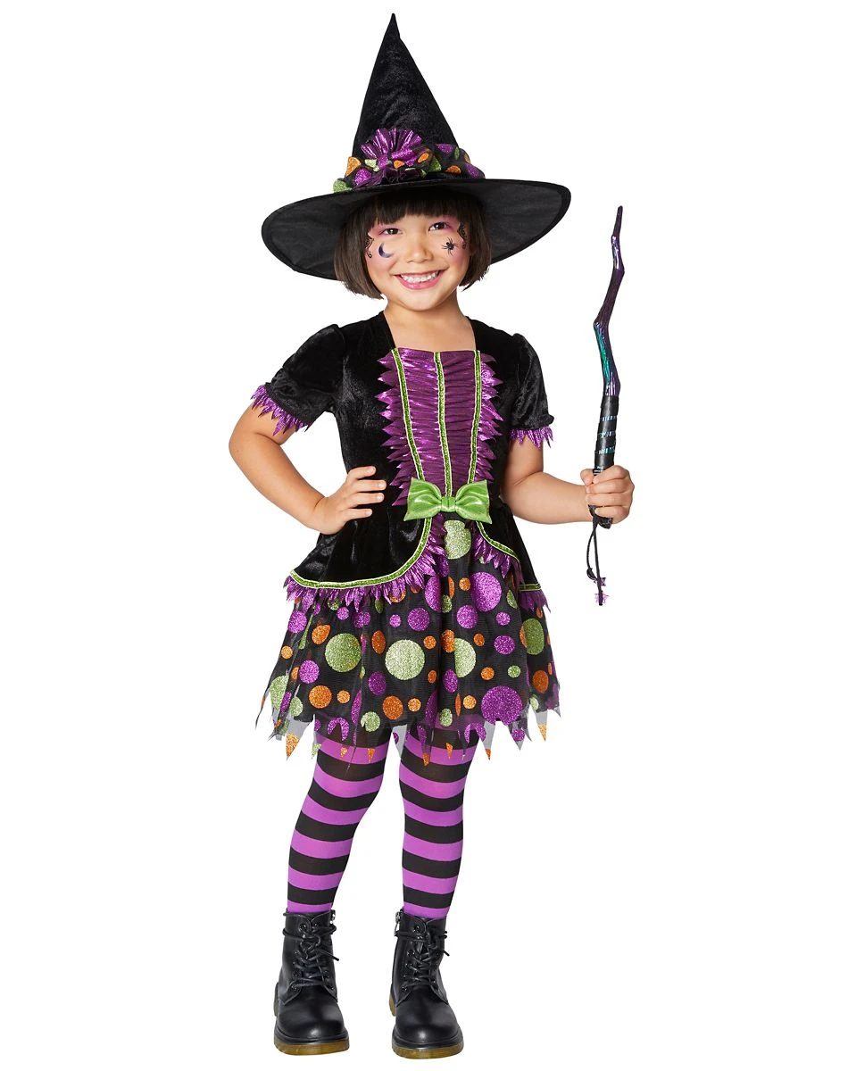 Spirit Halloween Toddler Sparkling Witch Costume 3 Spirit Halloween Toddler Sparkling Witch Costume