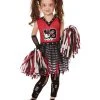Spirit Halloween Toddler Zombie Cheerleader Costume -HALLOWEEN COSTUMES Sales 01529239 a
