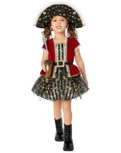 Spirit Halloween Kids Light-Up Pretty Pirate Costume