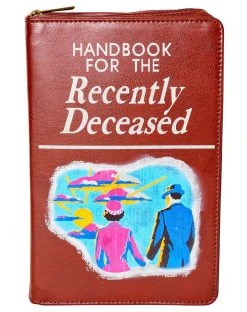 Spirit Halloween Recently Deceased Crossbody Bag - Beetlejuice -HALLOWEEN COSTUMES Sales 01529874 d