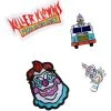 Spirit Halloween Killer Klowns From Outer Space Pin and Patch Set -HALLOWEEN COSTUMES Sales 01529890 a