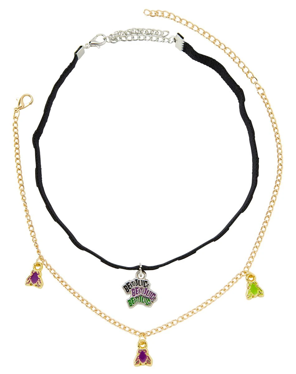 Spirit Halloween Beetlejuice Choker Necklace 3 Spirit Halloween Beetlejuice Choker Necklace