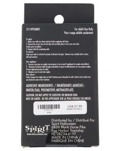 Spirit Halloween Skeleton Press On Nails -HALLOWEEN COSTUMES Sales 01531151 c