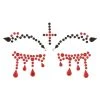 Spirit Halloween Jewel Vampire Face Decal 2 Spirit Halloween Jewel Vampire Face Decal -HALLOWEEN COSTUMES Sales 01531185 a