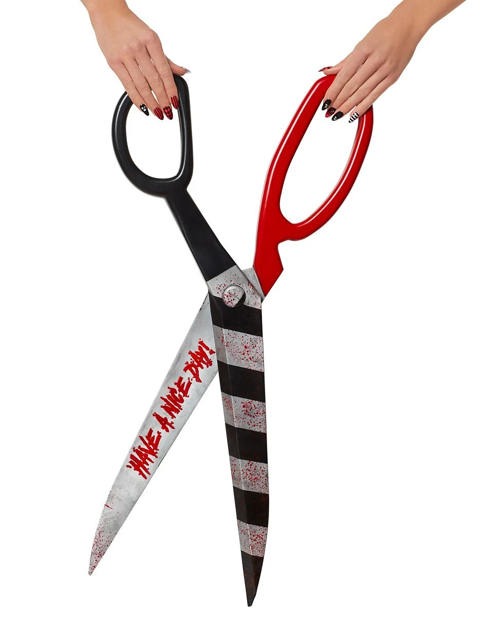 Spirit Halloween Oversized Clown Scissors 3 Spirit Halloween Oversized Clown Scissors