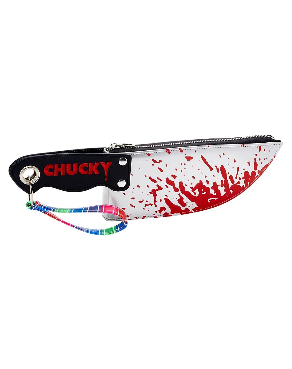 Spirit Halloween Chucky Knife Wristlet Bag 3 Spirit Halloween Chucky Knife Wristlet Bag