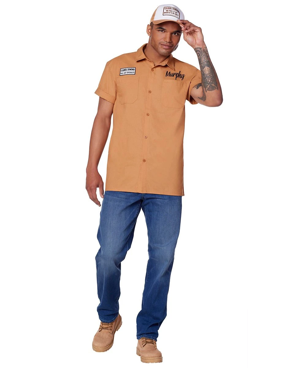 Spirit Halloween Camel Towing Work Shirt 6 Spirit Halloween Camel Towing Work Shirt - Image 4