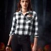Spirit Halloween Adult Flannel Shirt - Trick 'r Treat 2 Spirit Halloween Adult Flannel Shirt - Trick 'r Treat -HALLOWEEN COSTUMES Sales 01532589 a