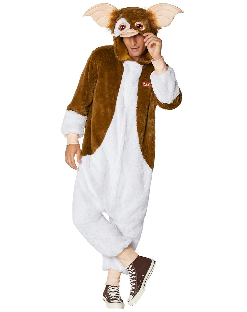 Spirit Halloween Adult Gizmo Union Suit - Gremlins 3 Spirit Halloween Adult Gizmo Union Suit - Gremlins